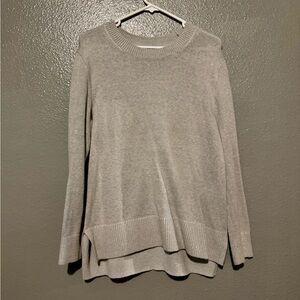 Banana Republic Light Gray Knit Pullover